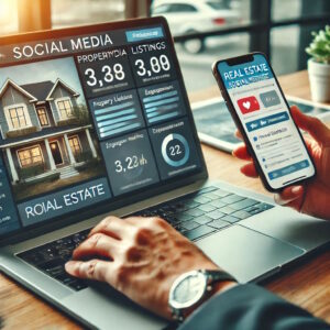 Simple Social System for Real Estate Agents